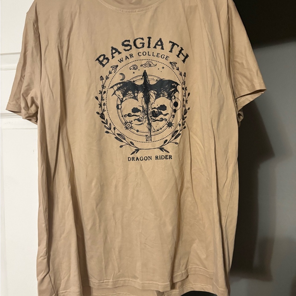 Tan Graphic T-Shirt
